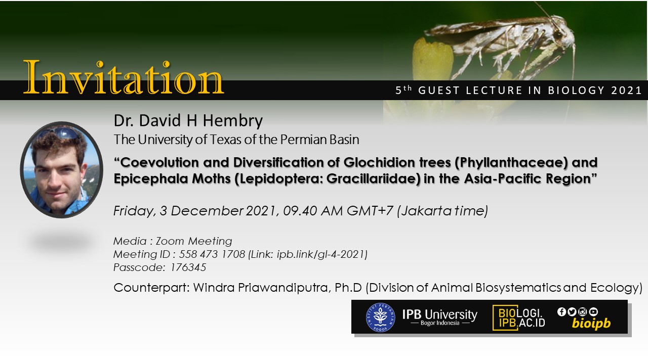 5TH GUEST LECTURE IN BIOLOGY 2021